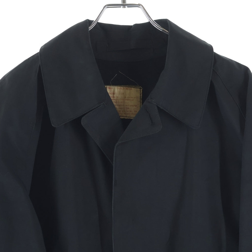 VINTAGE(ヴィンテージ) MACKINTOSHES マッキントッシュ 50-60S BRITISH RAILWAYS COAT ブリティッシュ レールウェイズ ゴム引きマッキントッシュコート ブラック