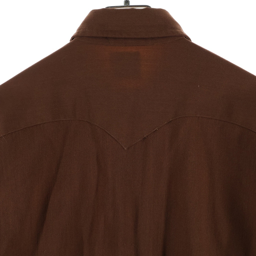 Levi's(リーバイス) VINTAGE 60S ショートホーンウエスタンシャツ 長袖シャツ ブラウン