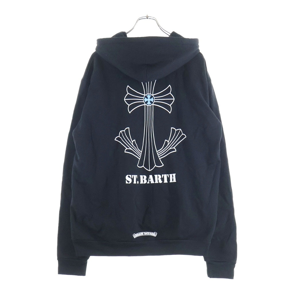 CHROME HEARTS クロムハーツ ST.BARTH LIMITED CH PLUS GOODIE セントバース限定 CHプラス プルーオーバーパーカー ブラック - CHROME HEARTS(クロムハーツ) ST.BARTH LIMITED CH PLUS GOODIE セント