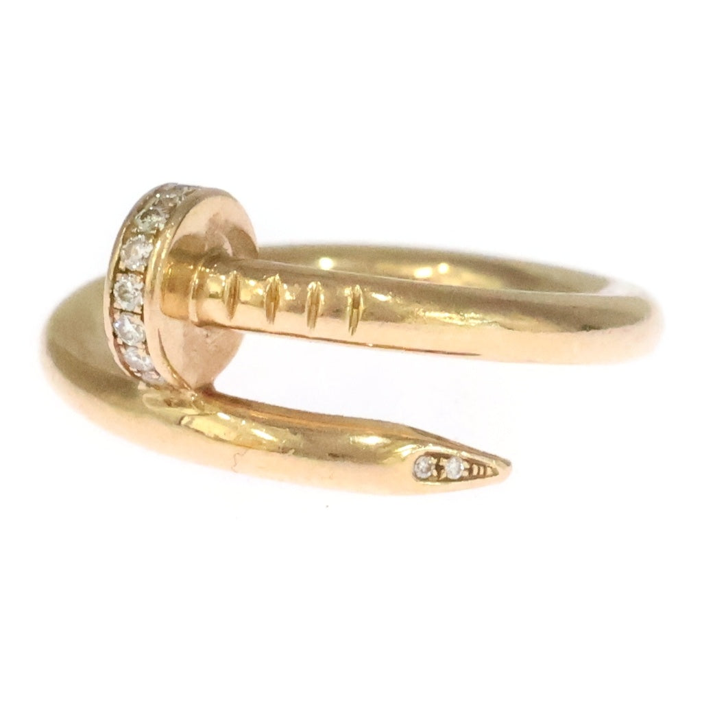 Cartier(カルティエ) ジュストアンクル ダイヤリング 750 K18PG ピンクゴールド 53