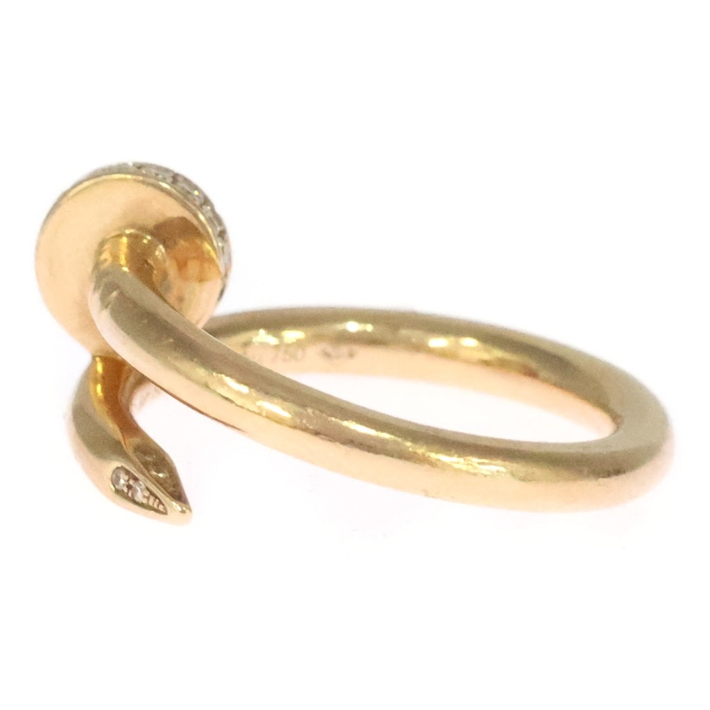 Cartier(カルティエ) ジュストアンクル ダイヤリング 750 K18PG ピンクゴールド 53