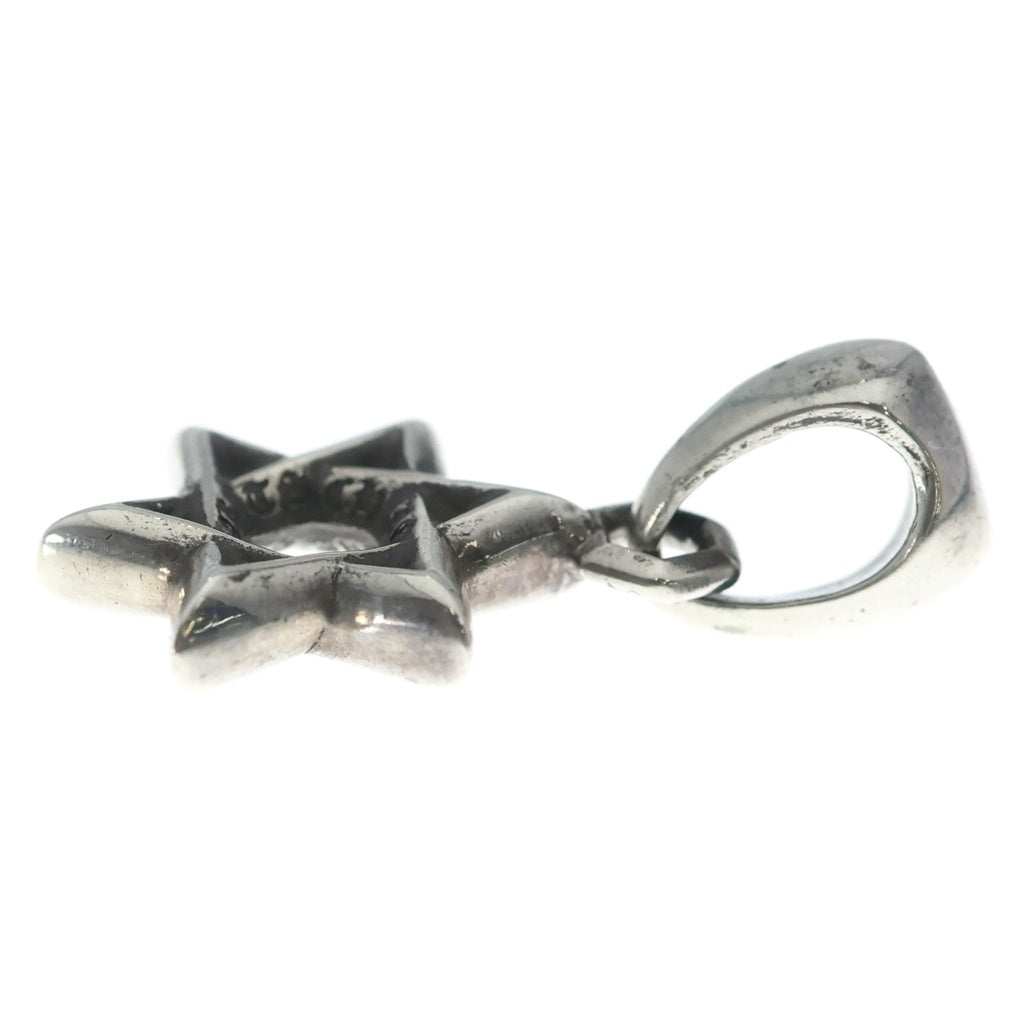 CHROME HEARTS(クロムハーツ) STAR OF DAVID CHARM スターオブダビデチャーム シルバーネックレストップ