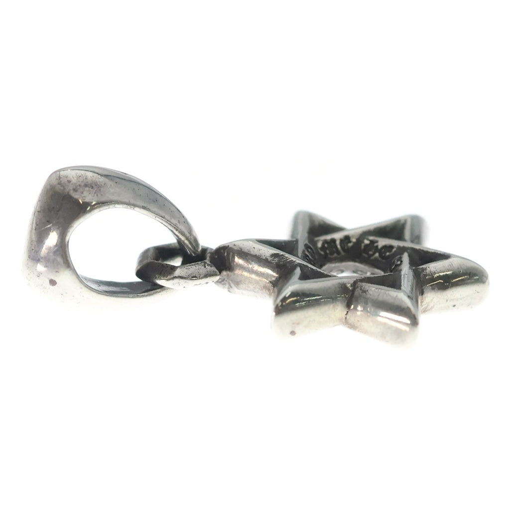 CHROME HEARTS(クロムハーツ) STAR OF DAVID CHARM スターオブダビデチャーム シルバーネックレストップ