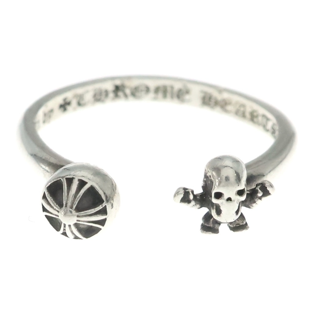 CHROME HEARTS(クロムハーツ) FT HARRIS TEETER/CRS BALL フォティ ハリスティータ クロスボール リング シルバー