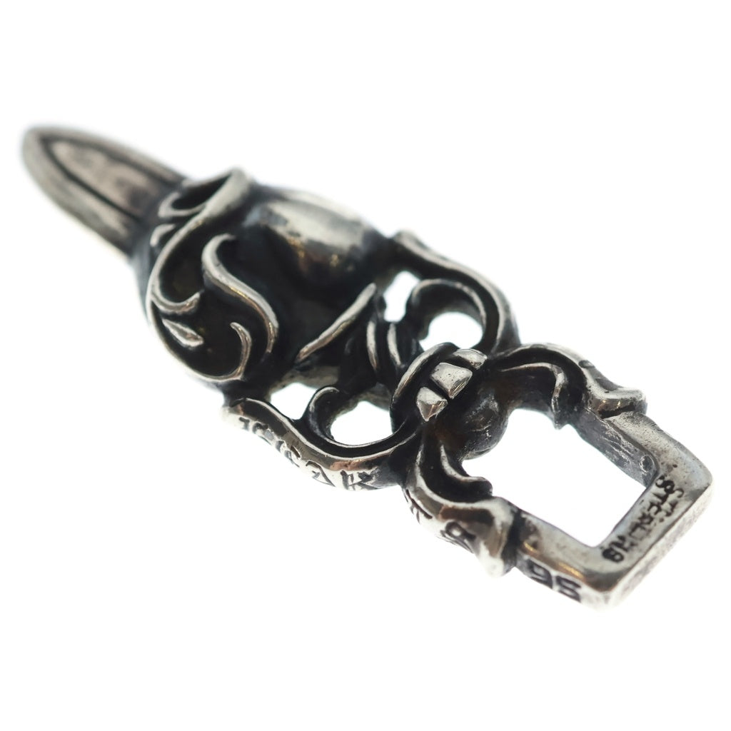 CHROME HEARTS(クロムハーツ) DAGGER HEART ダガーハート ペンダントトップ シルバー BCA243