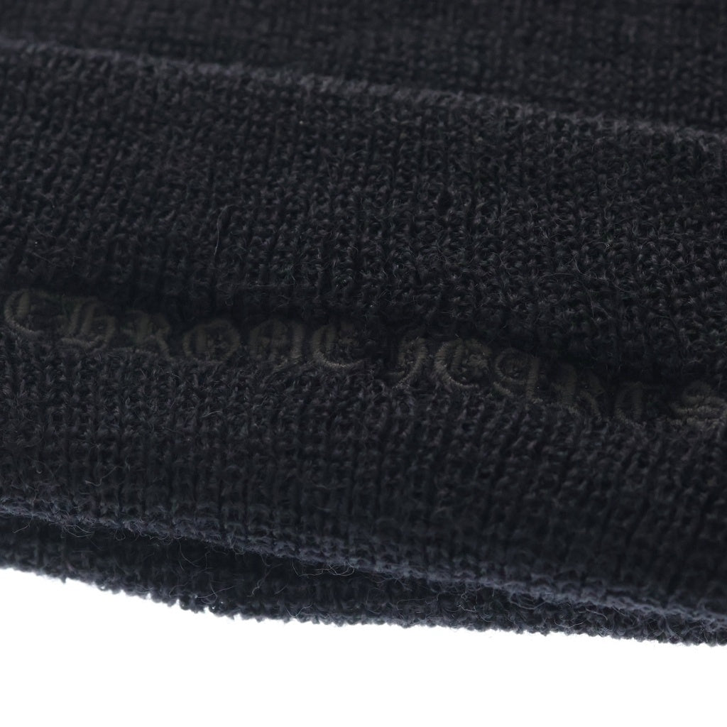CHROME HEARTS(クロムハーツ) WOOL WATCH CAP CHプラス刺繍ウールワッチキャップ ブラック ニットキャップ/ビーニー