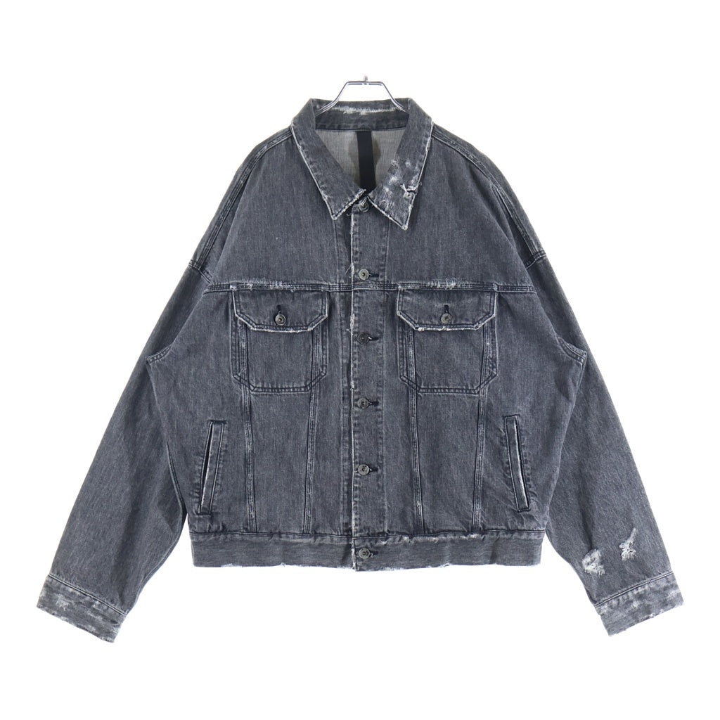 cvtvlist(カタリスト) POWER POISON PAIN DENIM JACKET パワーポイズンペイン デニムジャケット ブラック 21FW0109
