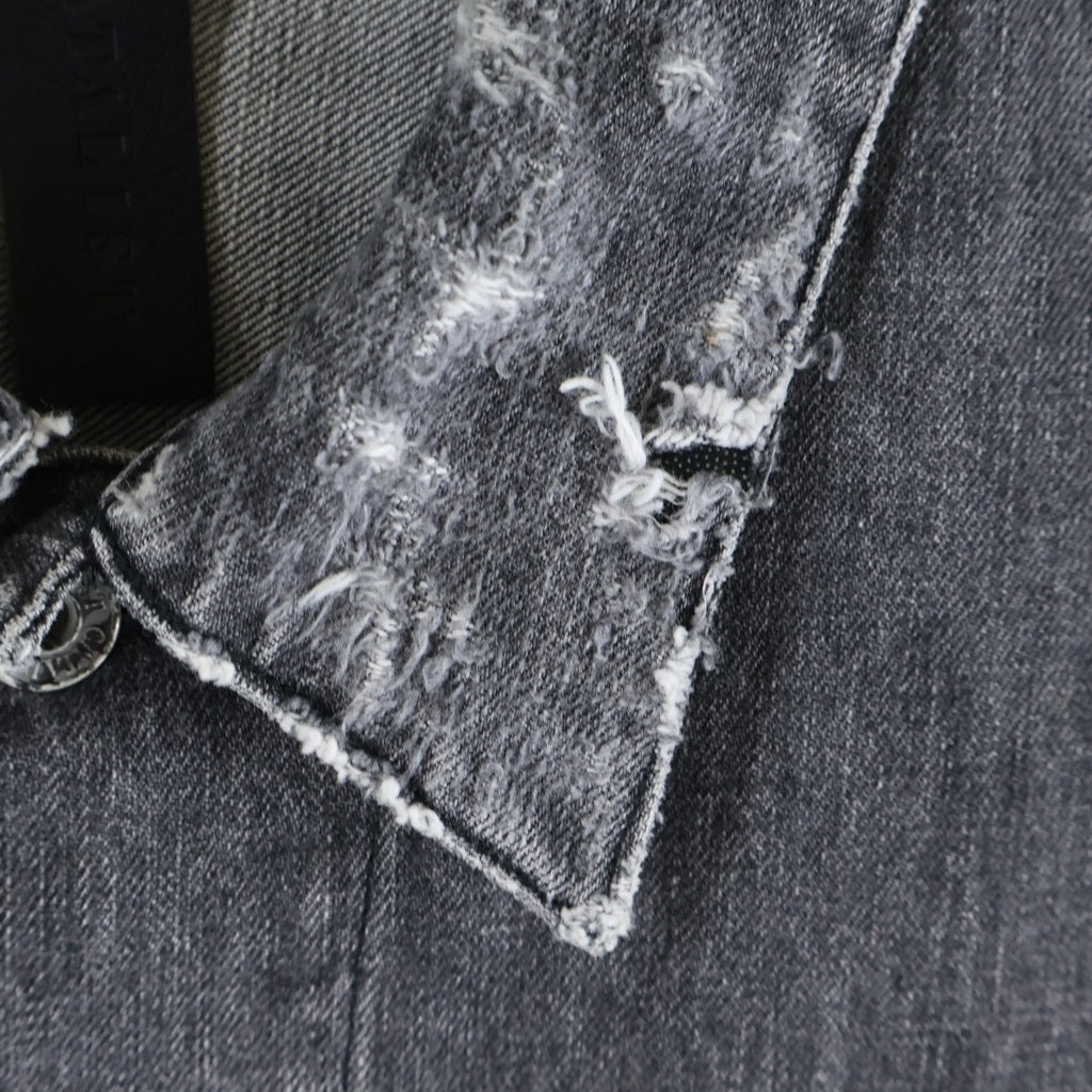 cvtvlist(カタリスト) POWER POISON PAIN DENIM JACKET パワーポイズンペイン デニムジャケット ブラック 21FW0109
