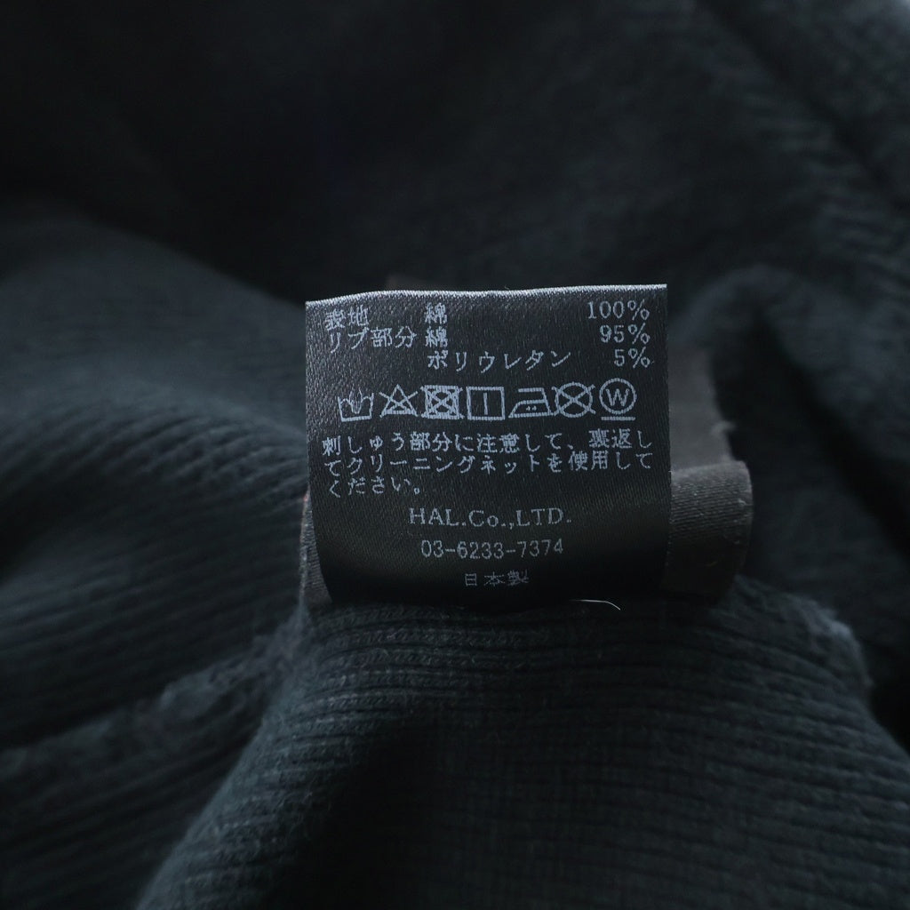 cvtvlist(カタリスト) CTLS USUAL CREWNECK ロゴ刺繍 クルーネックスウェットトレーナー ブラック 2201020307