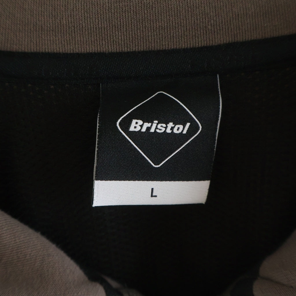 F.C.R.B./F.C.Real Bristol/FCRB(エフシーアールビー/エフシーレアルブリストル) VENTILATION TRAINING HOODIE トレーニング ジップアップパーカー ブラウン FCRB-250038