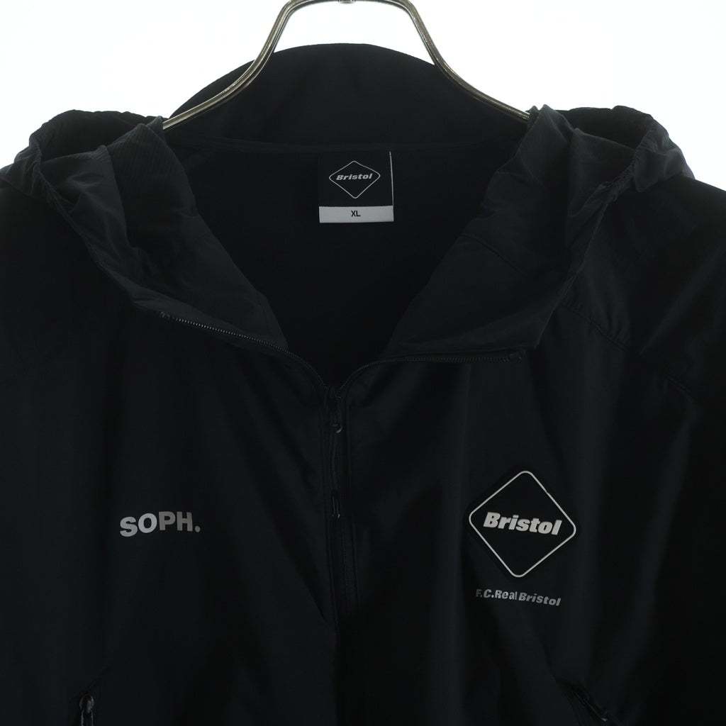 F.C.R.B./F.C.Real Bristol/FCRB(エフシーアールビー/エフシーレアルブリストル) BREATHABLE TRAIL JACKET トレイル ナイロンジャケット ブラック FCRB-250051