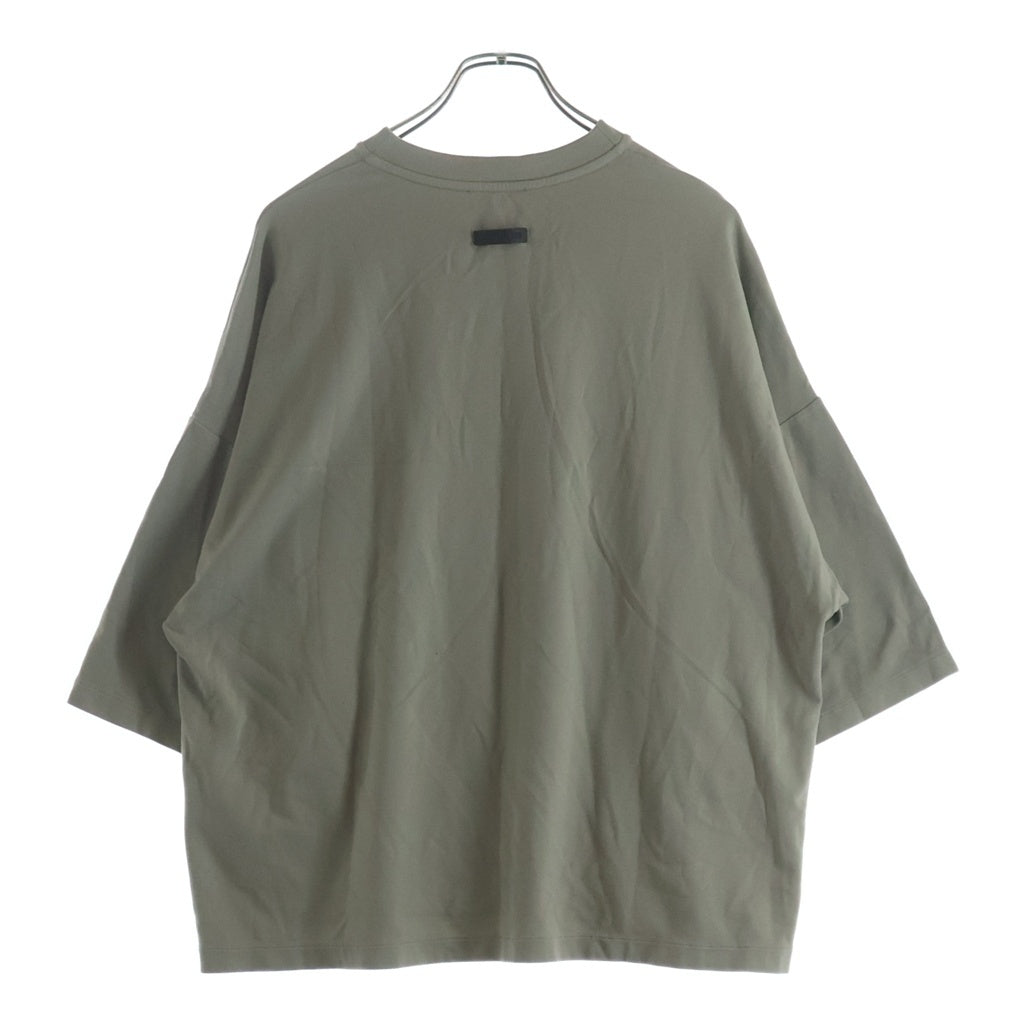 FEAR OF GOD(フィアオブゴッド) 8 MILANO EMBROIDERED 8刺繍 半袖Tシャツカットソー ベージュ