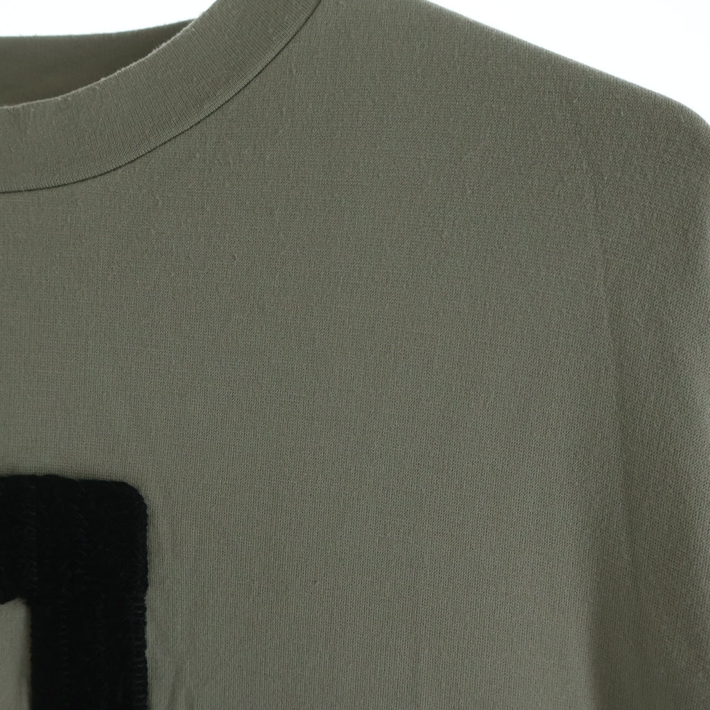 FEAR OF GOD(フィアオブゴッド) 8 MILANO EMBROIDERED 8刺繍 半袖Tシャツカットソー ベージュ