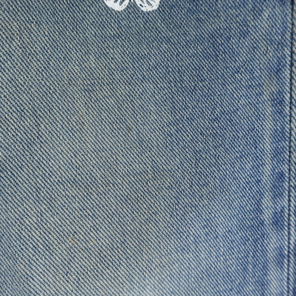 About Dreams(アバウトドリームズ) Butterfly Denim アバウトドリームス バタフライプリント リメイク デニムパンツ インディゴ