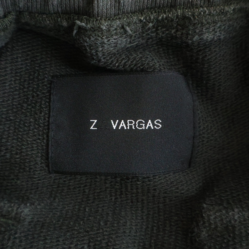 Z.VARGAS(ザックバルガス) ダメージ加工 スウェットパンツ ブラック