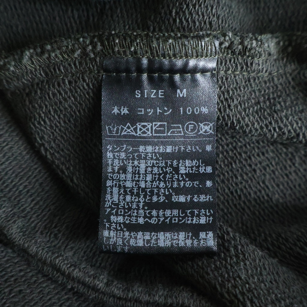Z.VARGAS(ザックバルガス) ダメージ加工 スウェットパンツ ブラック