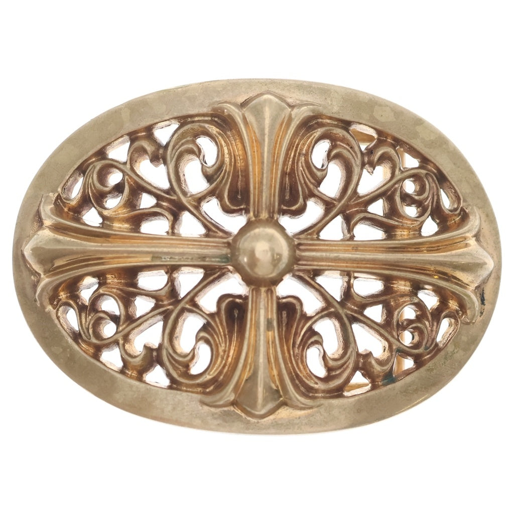 CHROME HEARTS(クロムハーツ) BCKL OVAL CRS BRNZ 1.5 1.5オーバルクロス ブロンズバックル