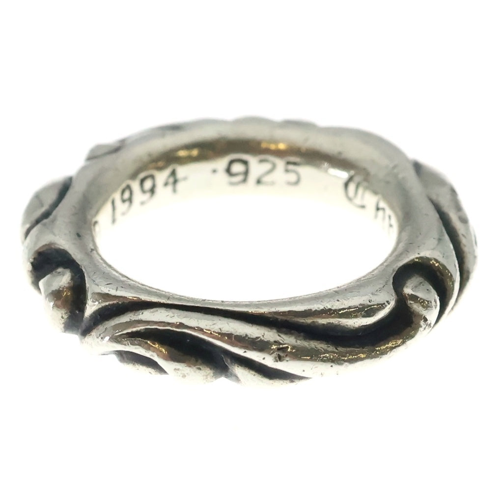 CHROME HEARTS(クロムハーツ) SCRL BAND スクロールバンド リング シルバー BCA351