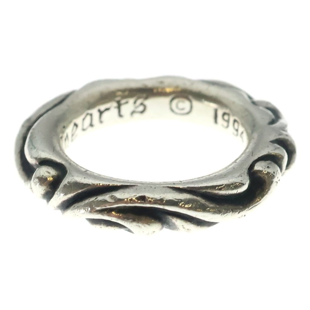 CHROME HEARTS(クロムハーツ) SCRL BAND スクロールバンド リング シルバー BCA351