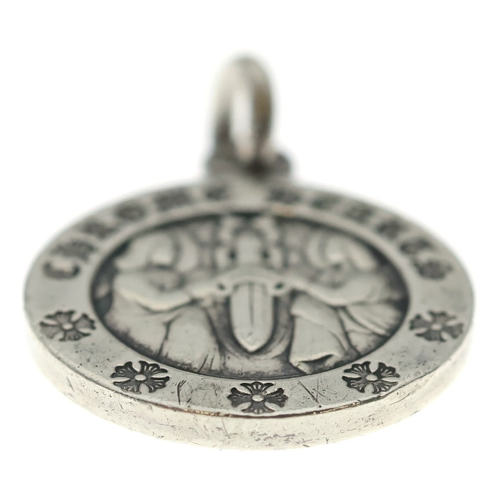 CHROME HEARTS(クロムハーツ) CHRM ANGL MDL V2 エンジェルメダルチャーム ペンダントトップ シルバーBCA229