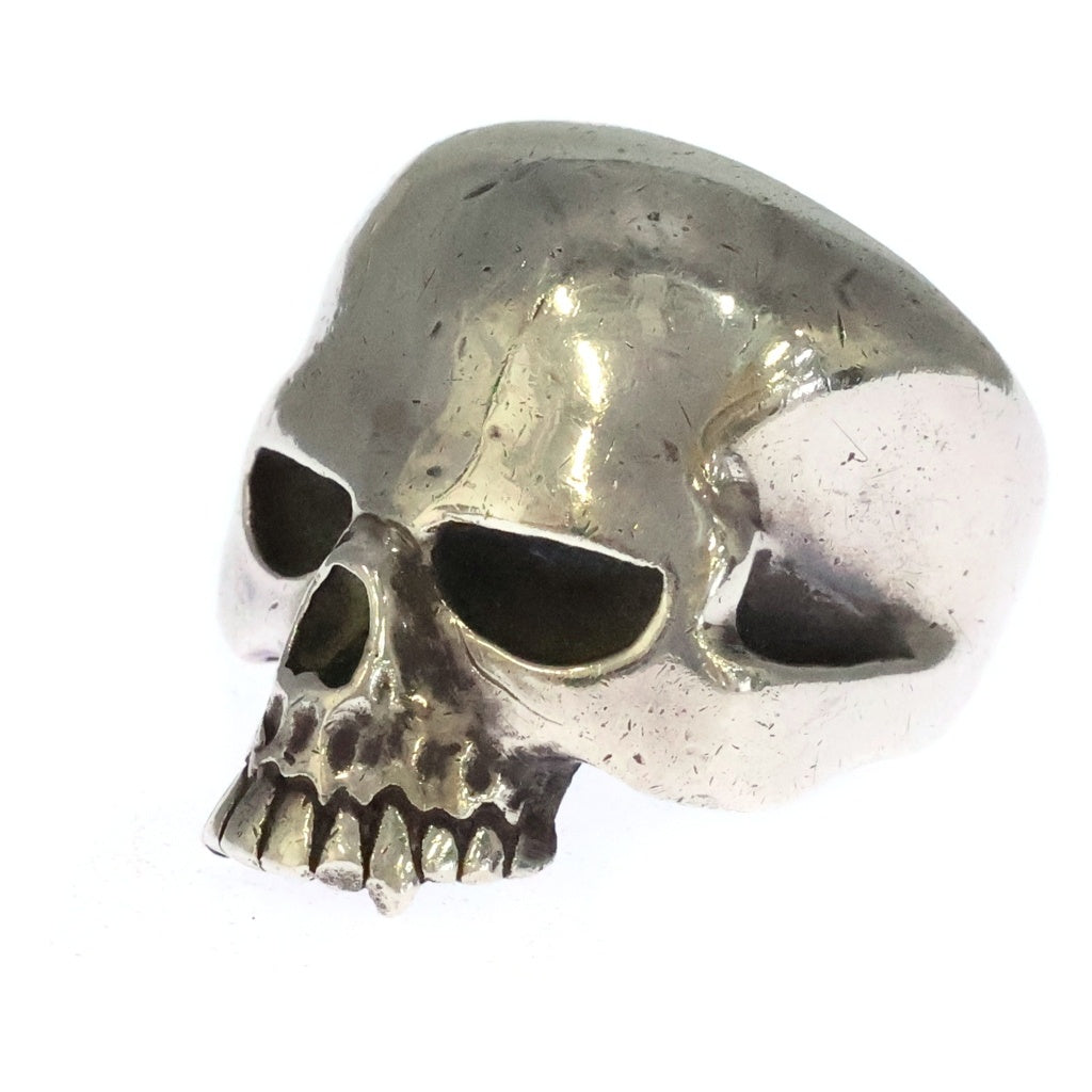 CRAZY PIG(クレイジーピッグ) LARGE EVIL SKULL RING ラージ スカルリング シルバー