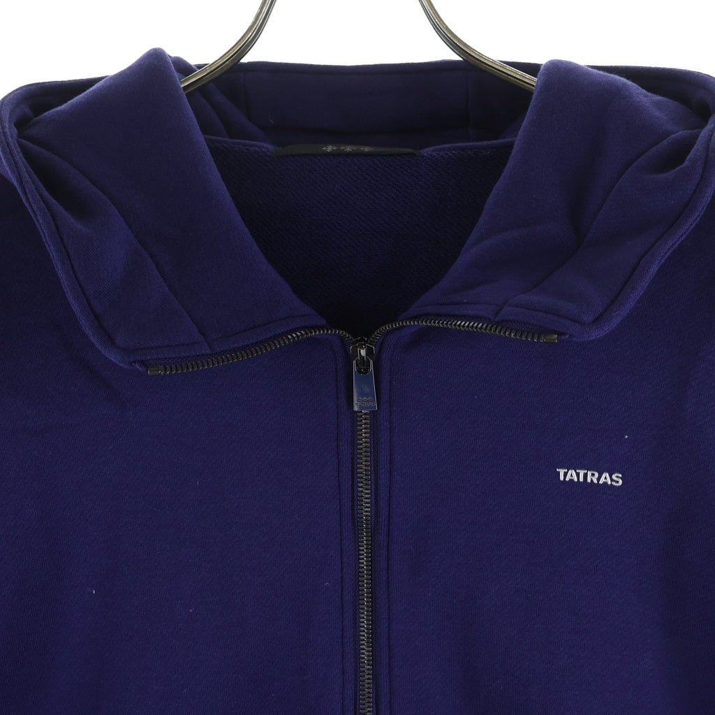 TATRAS(タトラス) FERDA ZIPUP HOODIE フェルダ ジップアップパーカー パープル MTAT25S8 198-M