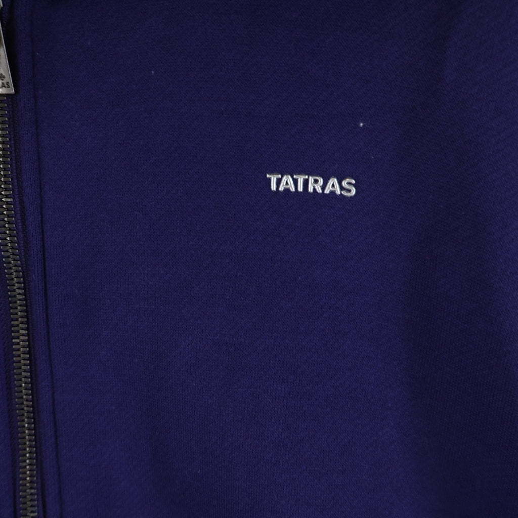 TATRAS(タトラス) FERDA ZIPUP HOODIE フェルダ ジップアップパーカー パープル MTAT25S8 198-M