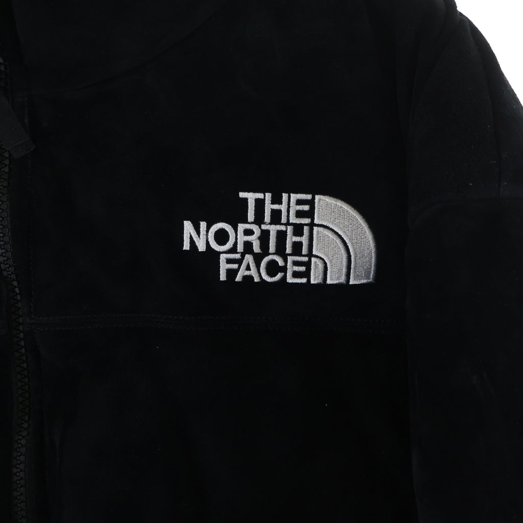 SUPREME(シュプリーム) 23AW×THE NORTH FACE Suede Nuptse Jacket ノースフェイス スウェード ヌプシ ダウン ジャケット NF0A875N ブラック