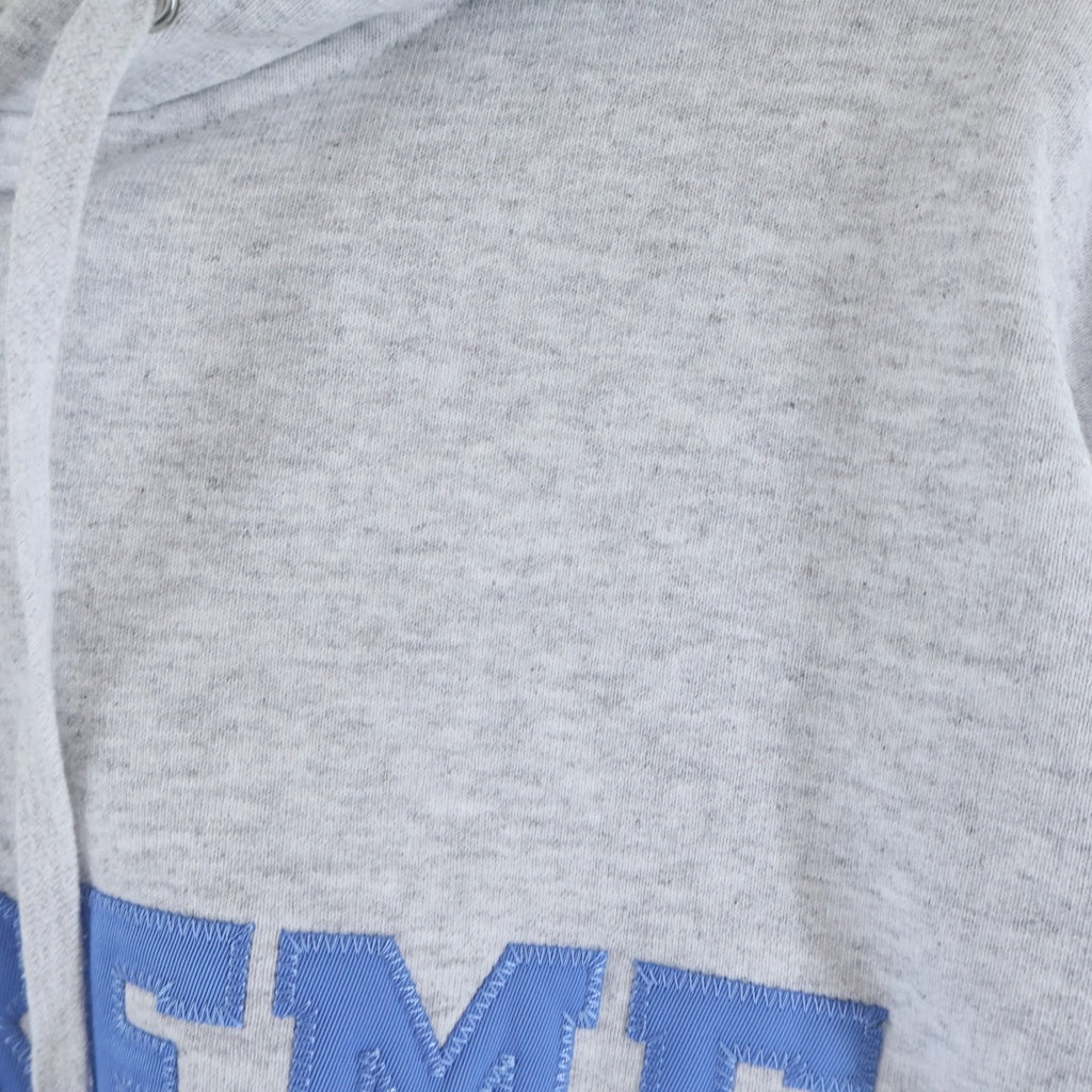 SUPREME(シュプリーム) 25SS Collegiate Applique Zip Up Hooded Sweatshirt ロゴ ジップアップパーカー グレー