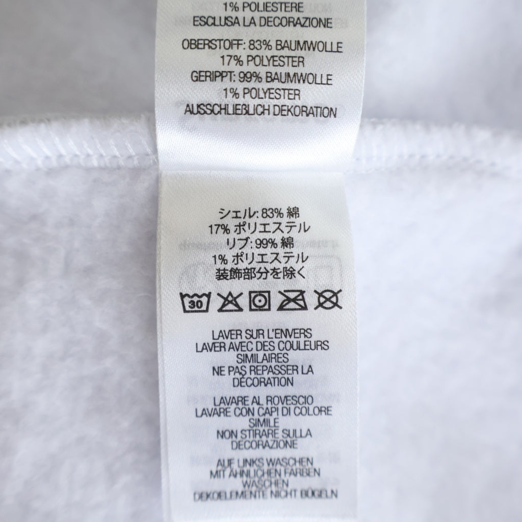 SUPREME(シュプリーム) 25SS Collegiate Applique Zip Up Hooded Sweatshirt ロゴ ジップアップパーカー グレー