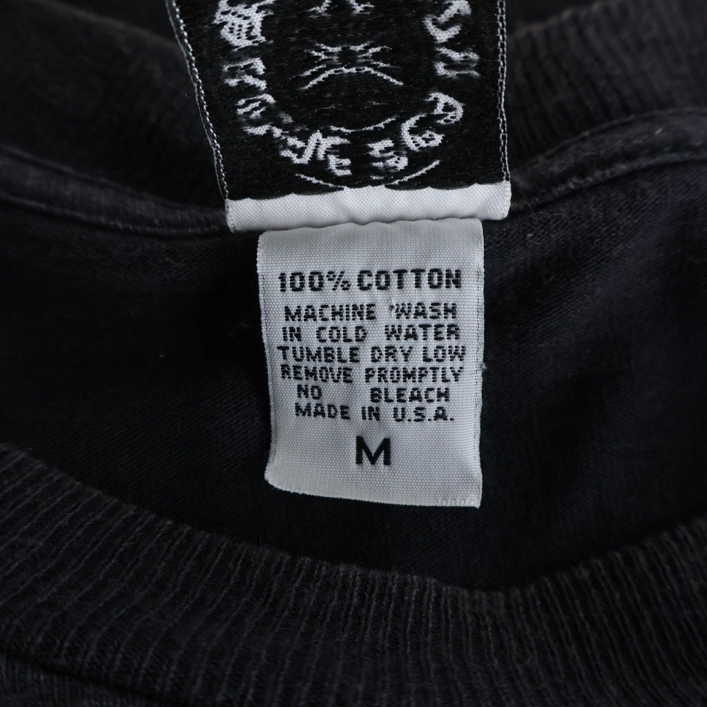 CHROME HEARTS(クロムハーツ) OLD CH S/S TEE オールド ニューヨーク限定 胸クロスプリント クルーネック半袖Tシャツカットソー ブラック