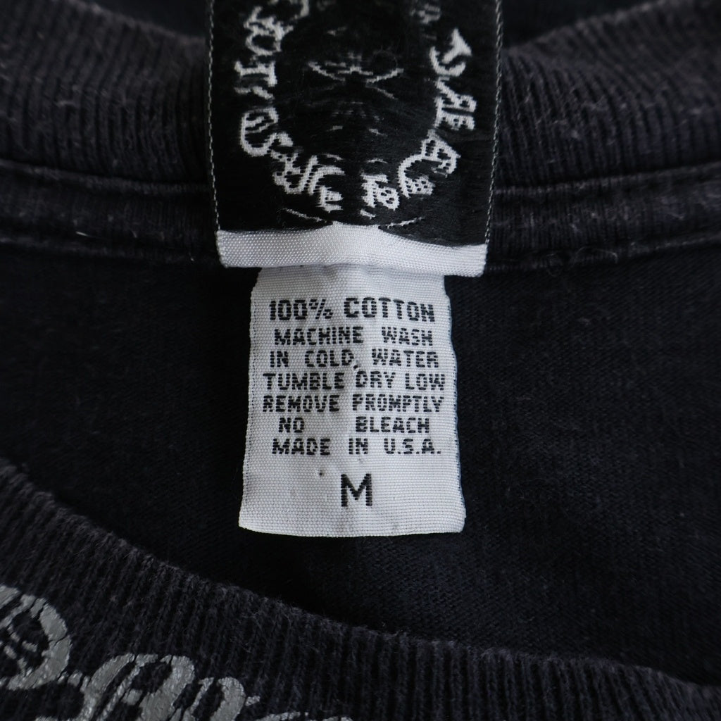 CHROME HEARTS(クロムハーツ) OLD VINE DAGGER LOGO S/S TEE オールド ヴァインダガーロゴプリント Tシャツカット ブラック