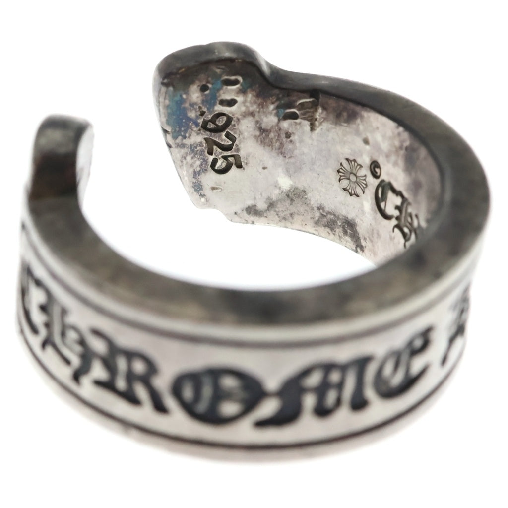 CHROME HEARTS(クロムハーツ) LG SCROLL LABEL ラージスクロールラベル リング シルバーBCA383