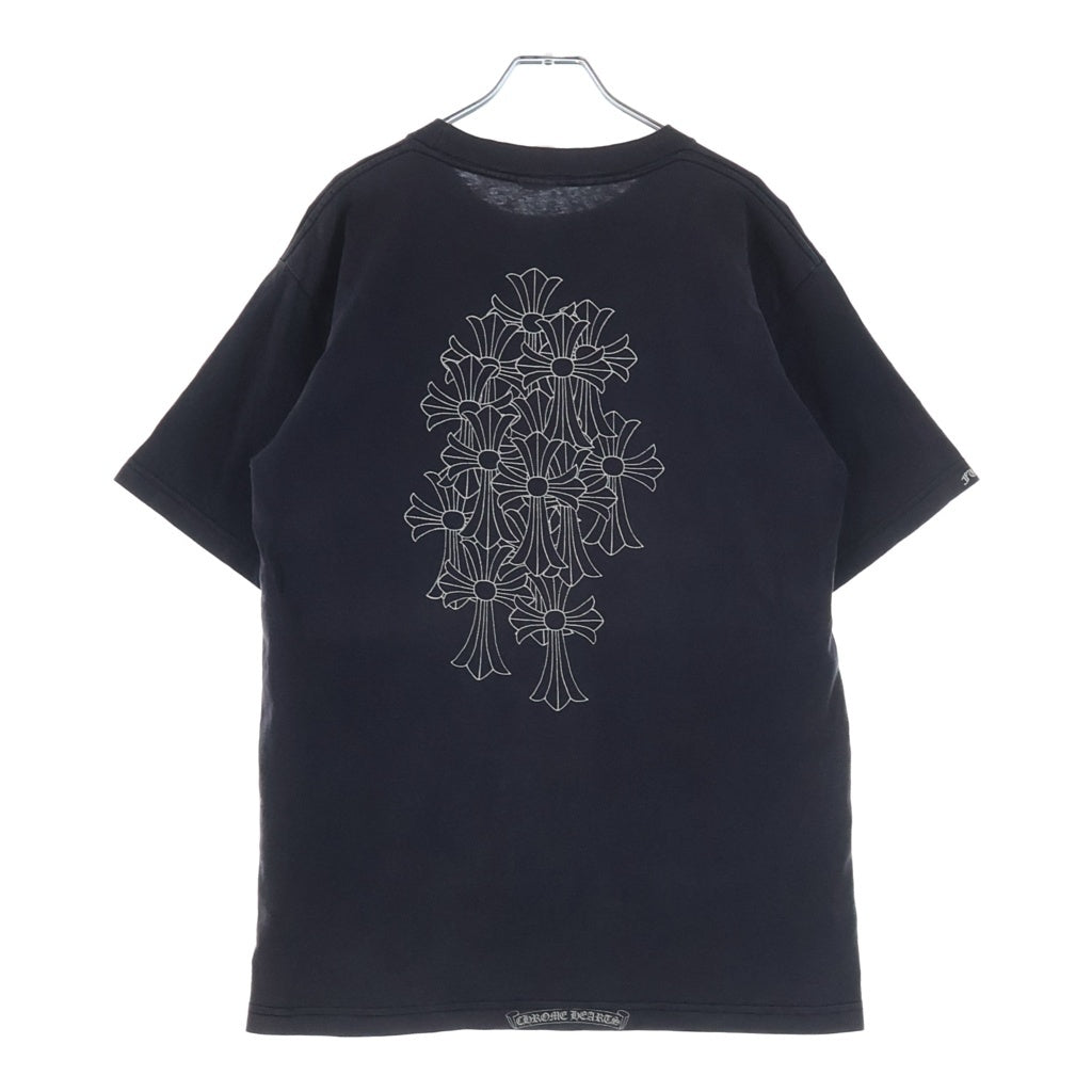 CHROME HEARTS(クロムハーツ) OLD S/S オールド バックセメタリークロスプリント 半袖Tシャツ ブラック