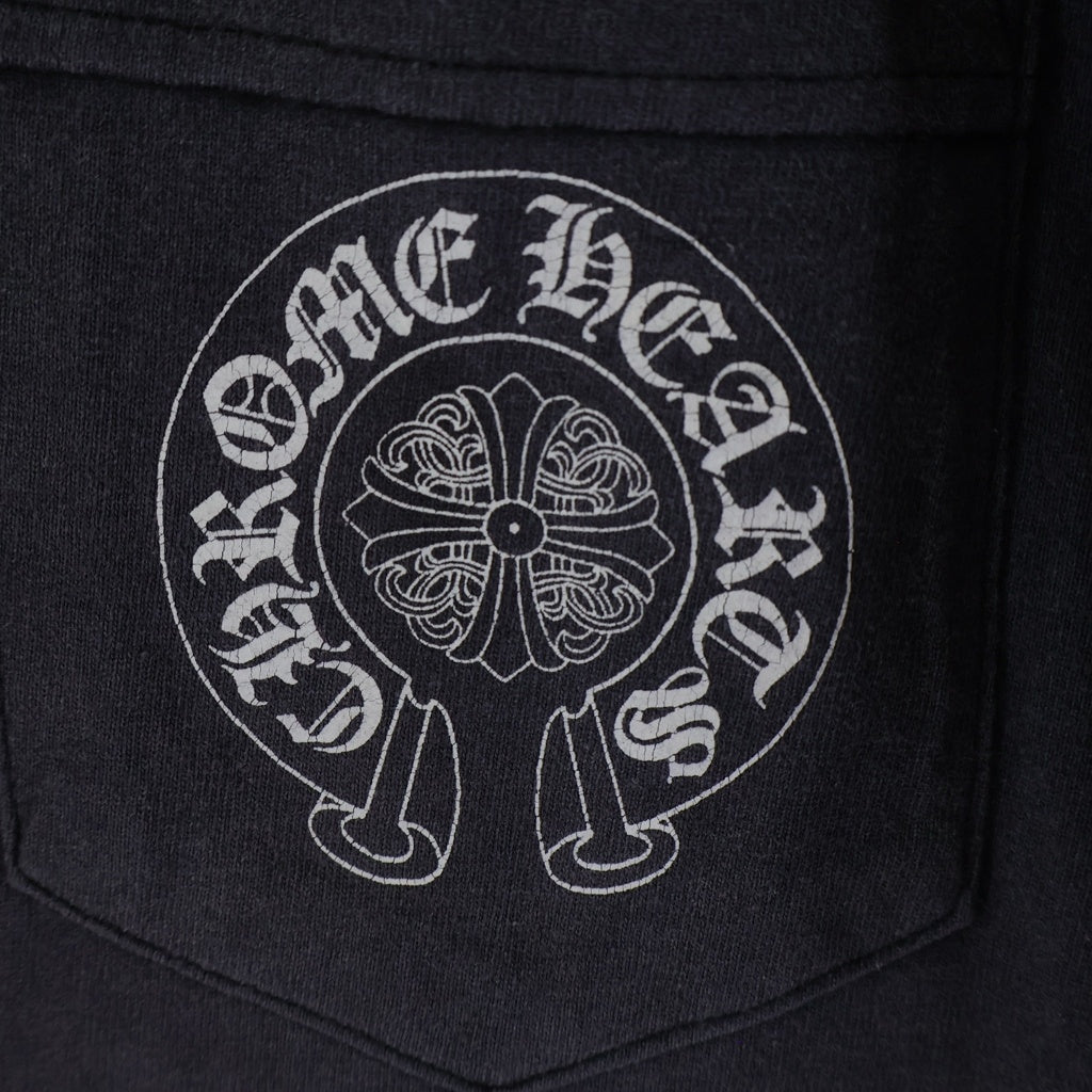CHROME HEARTS(クロムハーツ) OLD S/S オールド バックセメタリークロスプリント 半袖Tシャツ ブラック