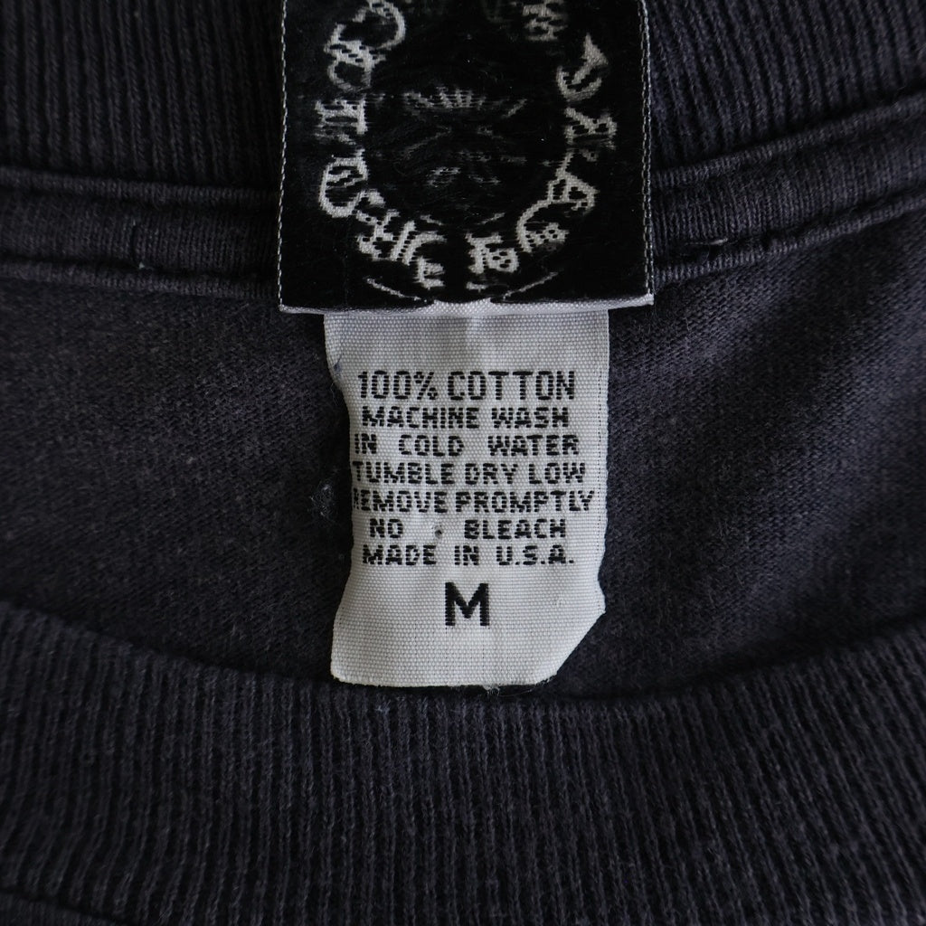 CHROME HEARTS(クロムハーツ) OLD S/S オールド バックセメタリークロスプリント 半袖Tシャツ ブラック