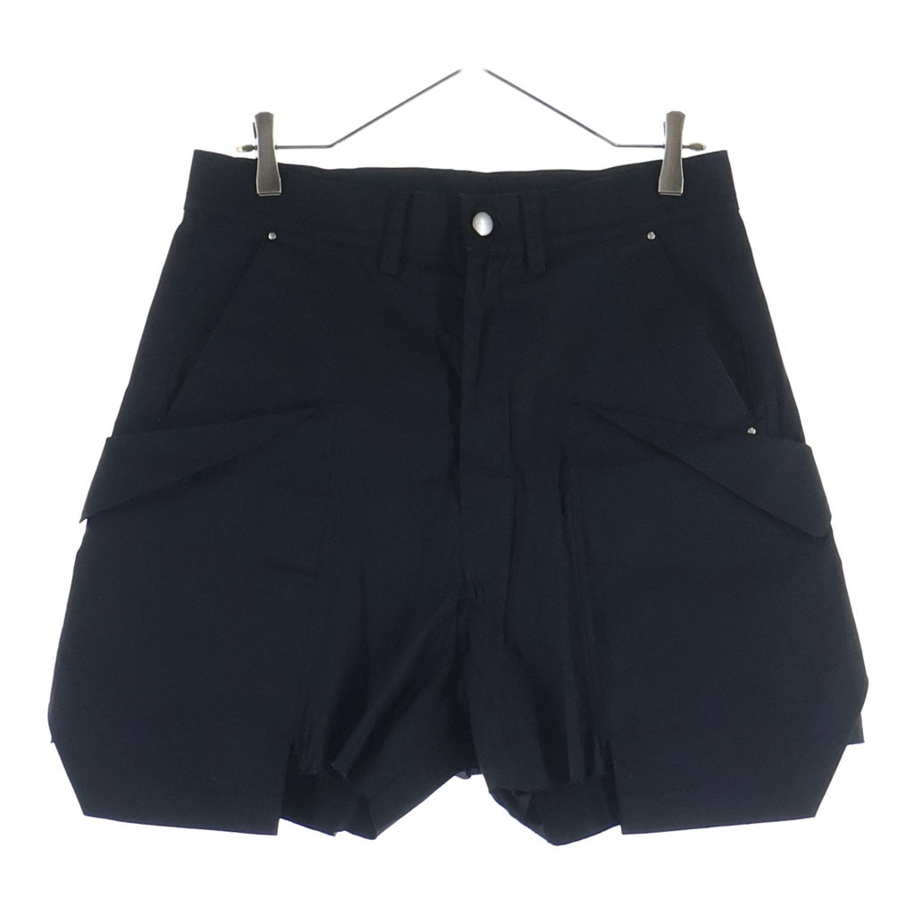 Rick Owens(リックオウエンス) 24SS STEFAN CARGO SHORTS ステファンカーゴショートパンツ ブラック RR01D3322-TE