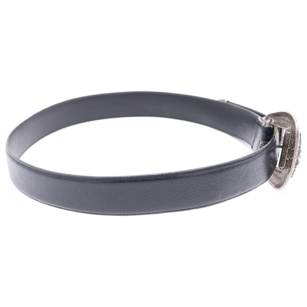 CHROME HEARTS(クロムハーツ) BLT CLASSIC 3PC クラシック3PC レザーベルト ブラック/シルバー