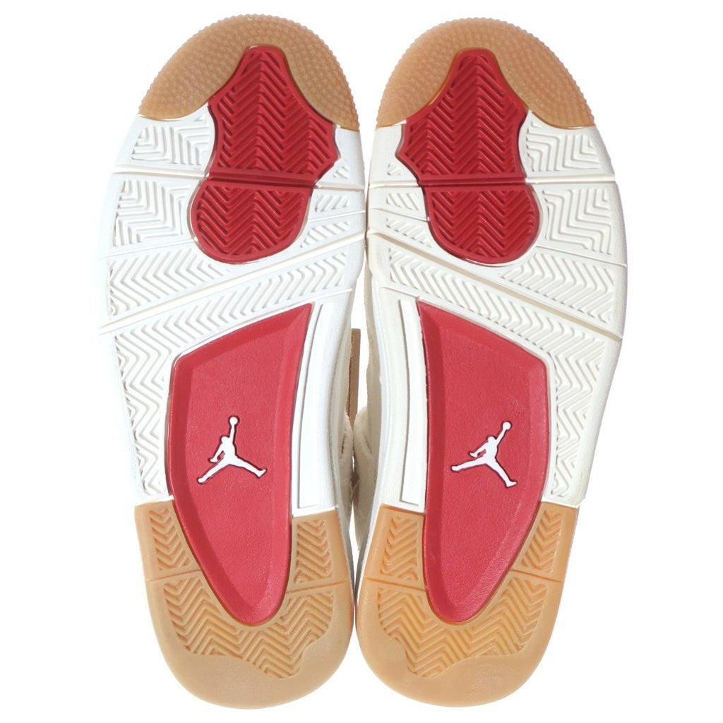 NIKE(ナイキ) × LEVI'S AIR JORDAN 4 RETRO LEVIS NRG AO2571 100 リーバイス エアジョーダン4レトロ ミッドカットスニーカー ホワイト US8/26cm レディース