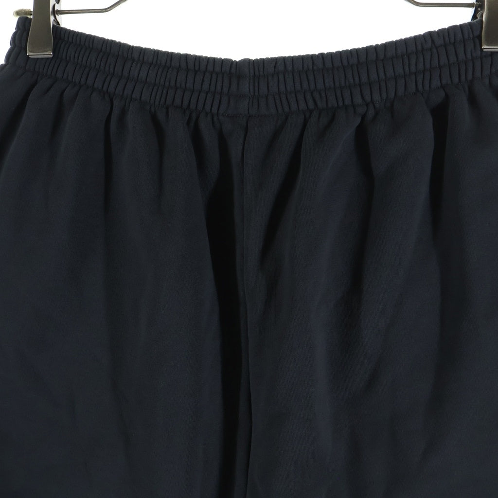 BALENCIAGA(バレンシアガ) 24SS Sweat Shorts Pants フロントロゴ スウェットショートパンツ ブラック 676137 TRVW8