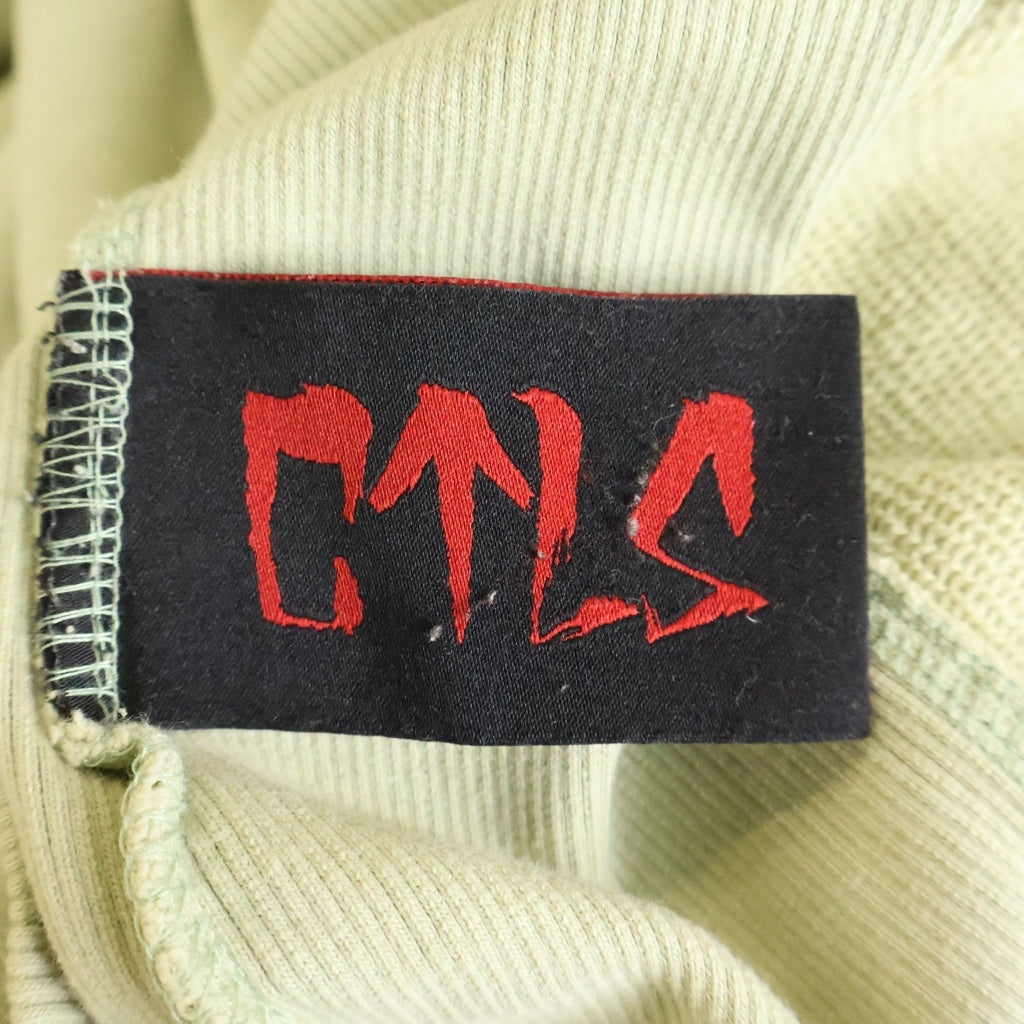 cvtvlist(カタリスト) 3D LOGO USUAL HOODIE 3D ロゴ刺繍 プルオーバーパーカー カーキ 2201020302