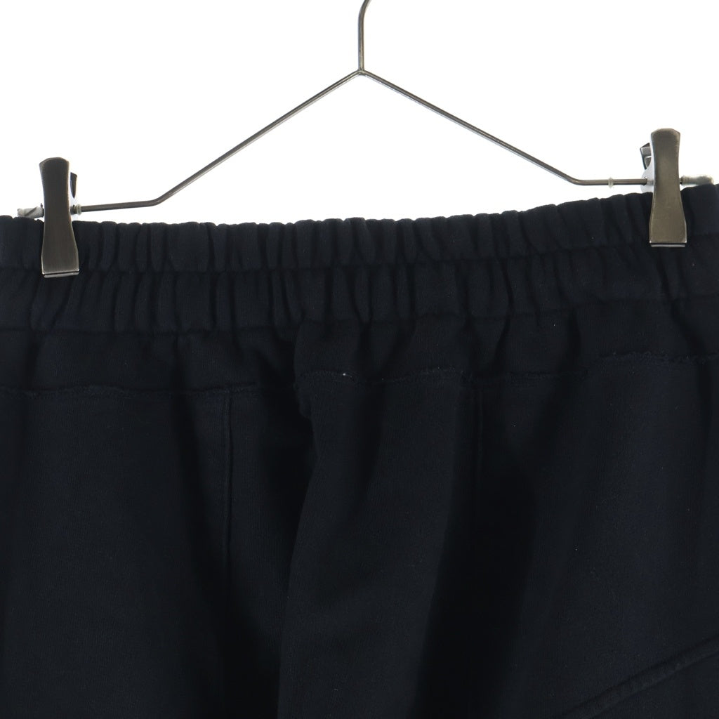 cvtvlist(カタリスト) 25SS OSK EXCLUSIVE USUAL PANTS 刺繍ロゴスウェットパンツ ブラック 2501010401