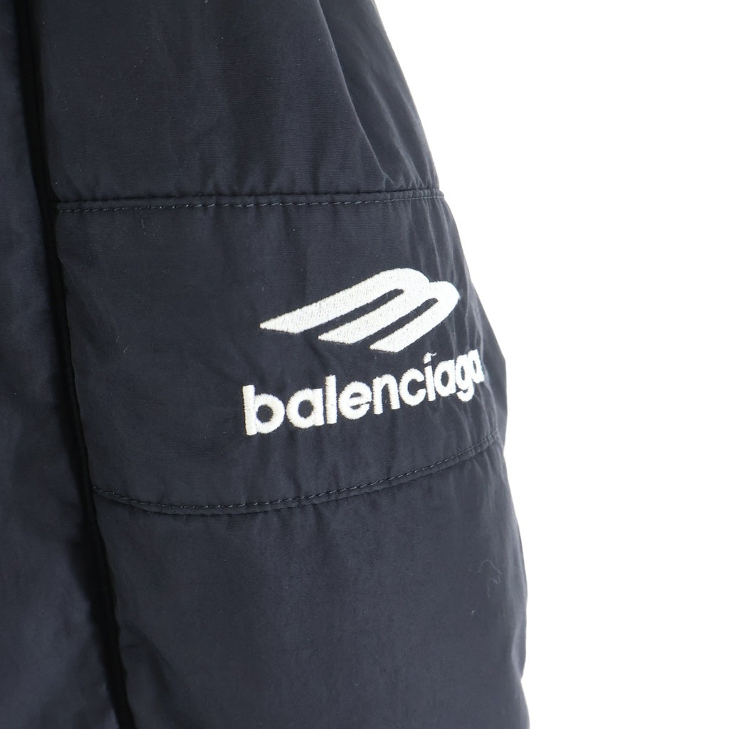 BALENCIAGA(バレンシアガ) 24SS LAYERED TRACKSUIT JACKET 773046 TNQ25 レイヤードトラックジャケットブルゾン ブラック