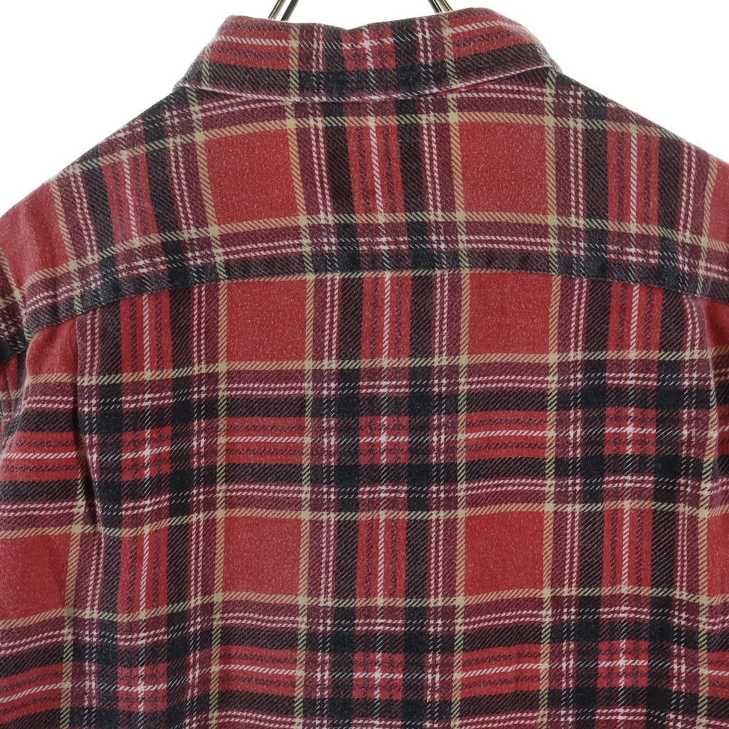 SUPREME(シュプリーム) 20SS Printed Plaid Shirt プリントチェック長袖シャツ レッド
