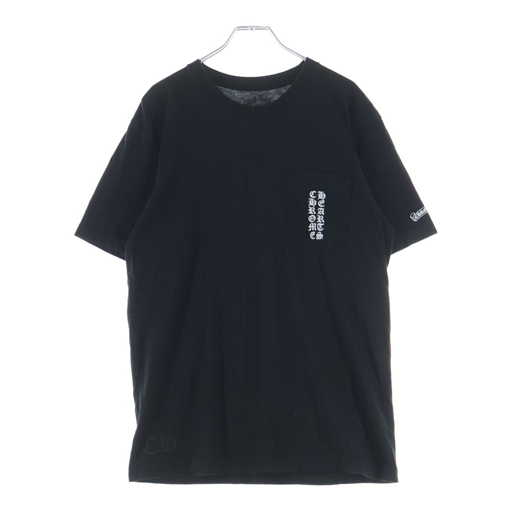 CHROME HEARTS(クロムハーツ) Osaka Back Scroll Label Logo S/S Tee 大阪限定 バックスクロールラベル半袖Tシャツ ブラック/ホワイト