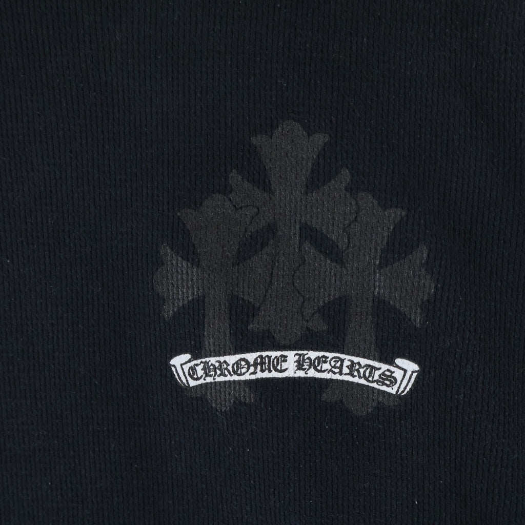 CHROME HEARTS(クロムハーツ) OLD THERMAL L/S TRPLCRS サーマル トリプルクロス 長袖Tシャツ ロングスリーブ ブラック