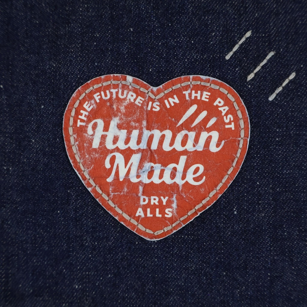 HUMAN MADE(ヒューマンメイド) DENIM WORK PANTS デニムワークパンツ インディゴ HM30PT018