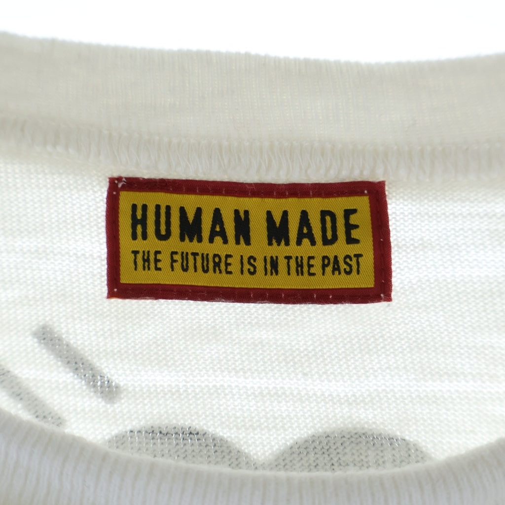 HUMAN MADE(ヒューマンメイド) 26SS GRAPHIC T-SHIRT BULLDOG グラフィック ブルドッグプリント 半袖Tシャツ ホワイト