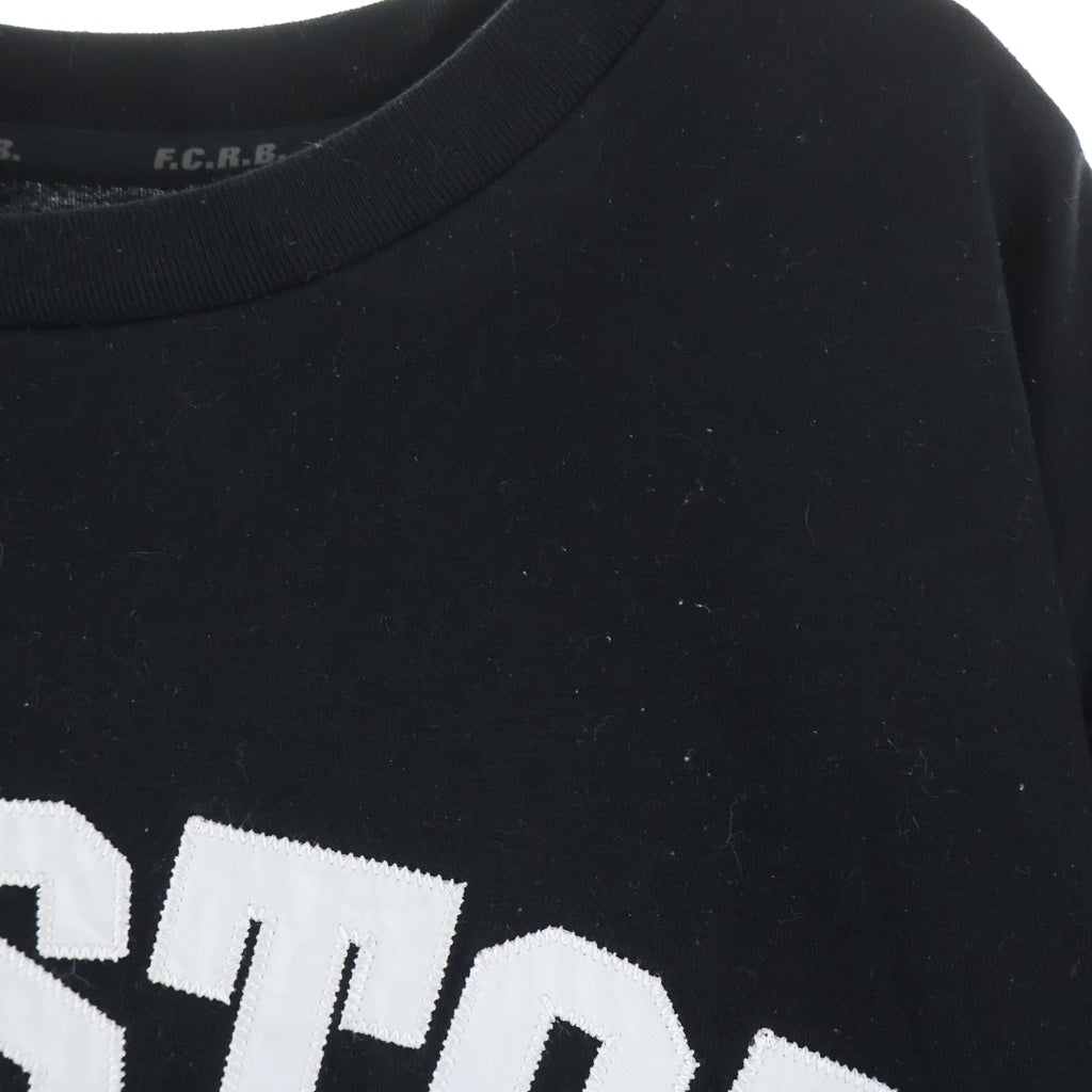 F.C.R.B./F.C.Real Bristol/FCRB(エフシーアールビー/エフシーレアルブリストル) ×WIND AND SEA BRISTOL SEA TEAM TEE クルーネック 半袖Tシャツ カットソー ブラック FCRB-220156