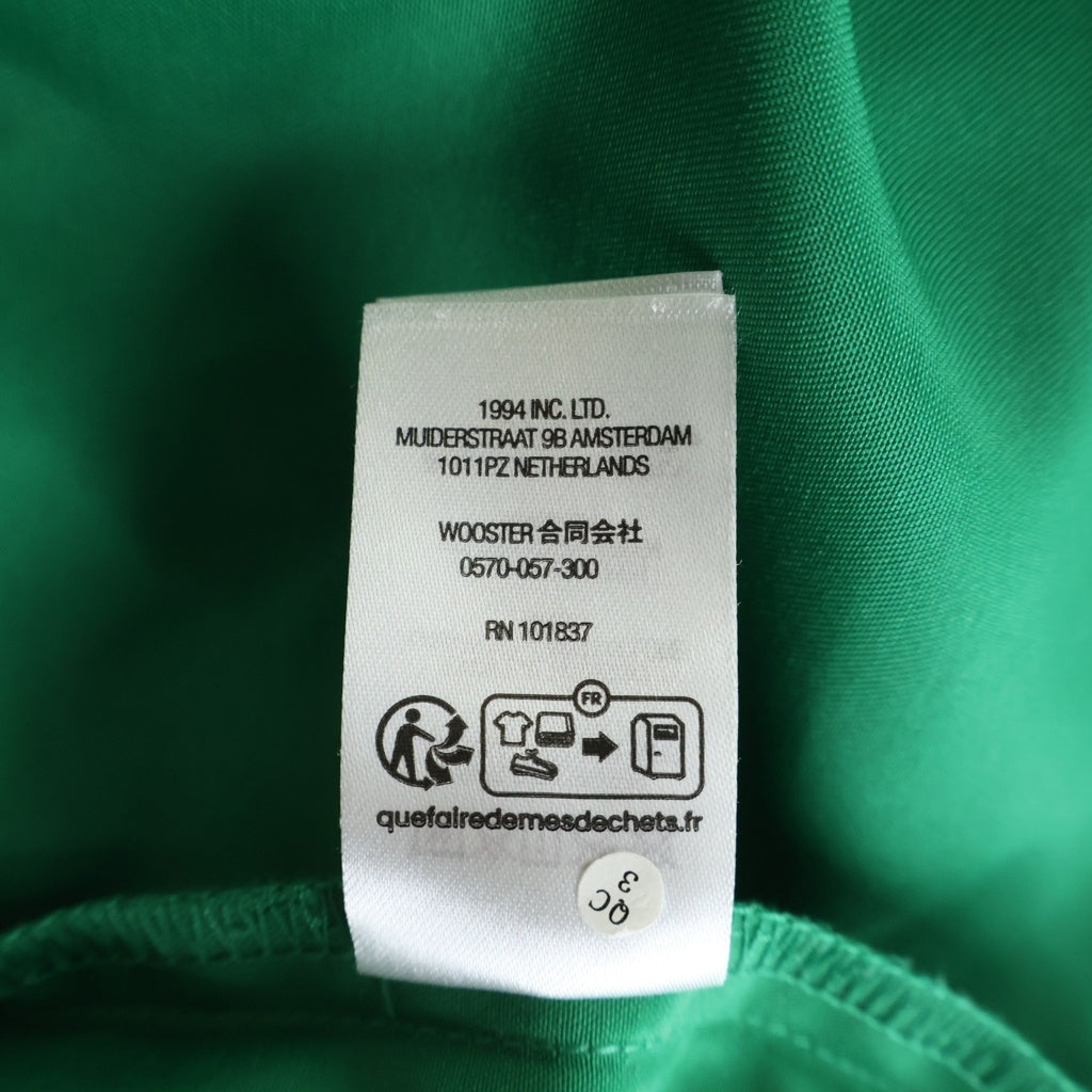SUPREME(シュプリーム) 23SS ×Mitchell & Ness Satin Baseball Jarsey サテン ベースボールシャツ グリーン